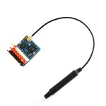 Original MATEK ELRS-R24-P6 R24-P6 EXPRESSLRS 2.4GHz PWM Antenne Connecteur Support 2 ~ 8S VBat Tension RC Drone Pièces